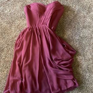 David’s Bridal bridesmaid gown